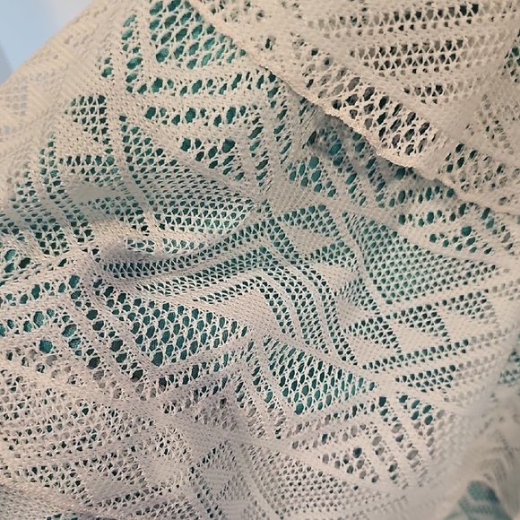 Strapless Lace Dress with Belt - Picture 2 of 2